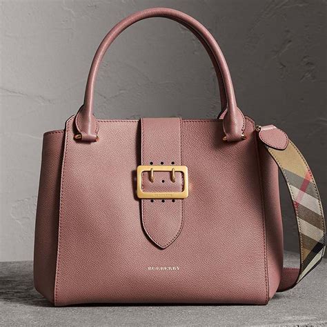 burberry buckle bag in grainy leather review|best burberry handbags.